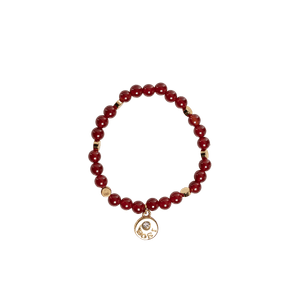 PULSERA PARA MUJER CORNALINA