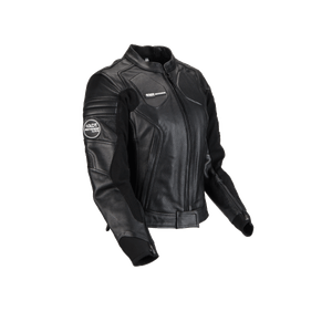 CHAQUETA PARA MOTO DE MUJER EN CUERO RAM