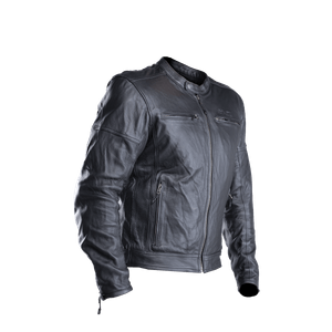 CHAQUETA PARA MOTO DE HOMBRE EN CUERO MERLIN